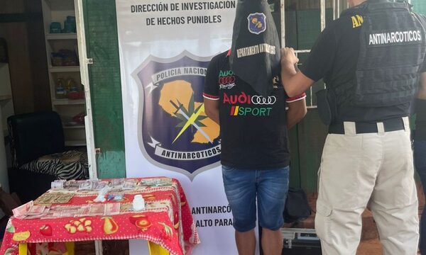 Detienen a militar que se dedicaba a la venta de cocaína