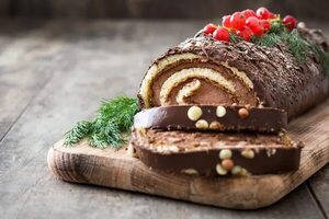 Aprendé a hacer un Bûche de Noël, un postre fácil para la Navidad - Gastronomía - ABC Color