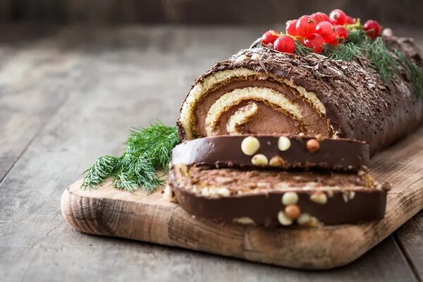 Aprendé a hacer un Bûche de Noël, un postre fácil para la Navidad - Gastronomía - ABC Color