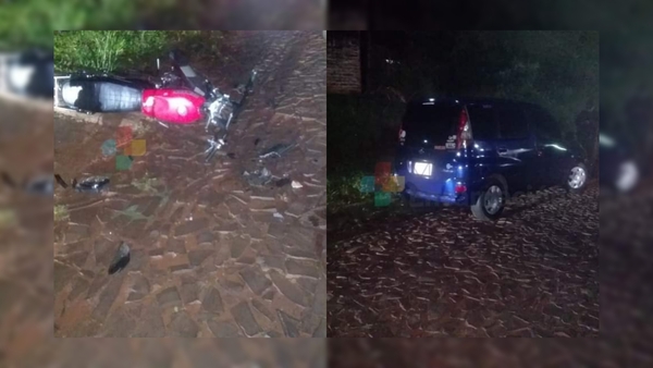 Joven motociclista falleció tras accidente en Barrio San Pedro de Encarnación.