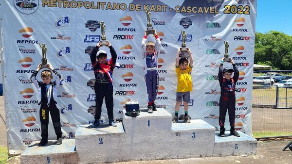 Ricardo Clari Gayol es el subcampeón del Metropolitano de Karting en Cascavel