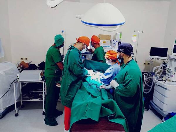 Jornada extramural en Ñeembucú: diez pacientes fueron beneficiados