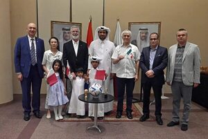 Embajador qatarí, de anfitrión en nuestro país - Fútbol - ABC Color