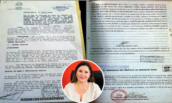 Desde el Senado afirman que presidenta del INDERT no puede seguir en el cargo y anuncian interpelación – Diario TNPRESS