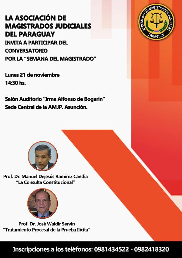La Semana del Magistrado arranca hoy con un conversatorio - Judiciales.net