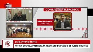 Patria Querida presentará proyecto de pedido de juicio político a Antonio Fretes - Megacadena — Últimas Noticias de Paraguay