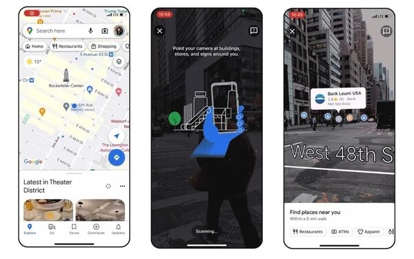 Google Maps lanza la experiencia de búsqueda con RA de Live View para iOS y Android - Tecnología - ABC Color