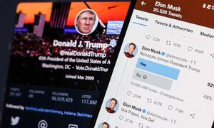 Musk reabre las puertas de Twitter a Donald Trump, pero este rechaza