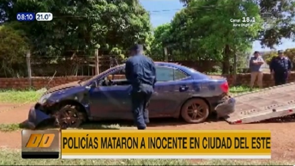 Fiscalía imputa a policías por caso de “gatillo fácil” en el Este