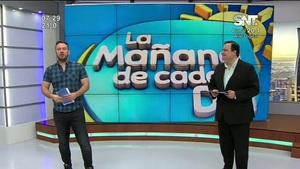 Bloque de Deportes en La Mañana de Cada Día - SNT