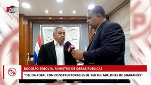 Deuda del MOPC con constructoras ronda los G. 160 mil millones, según ministro - Megacadena — Últimas Noticias de Paraguay