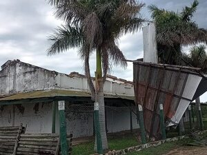 Escasas precipitaciones y temporal en Fuerte Olimpo - Noticias del Chaco - ABC Color