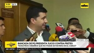 Bancada de PQ presenta juicio contra Fretes - ABC Noticias - ABC Color