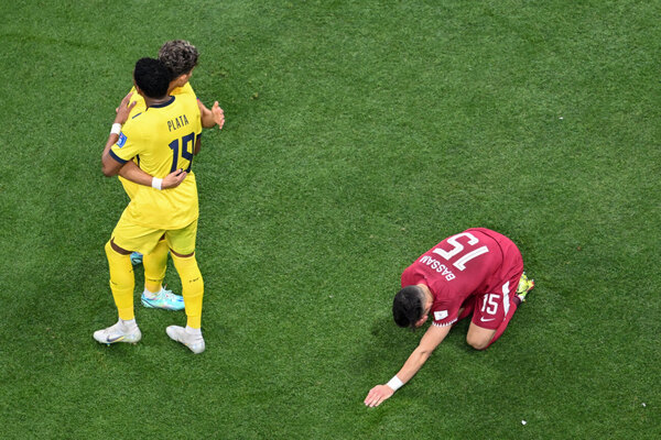 Catar, la primera selección anfitriona en perder en su debut en el Mundial