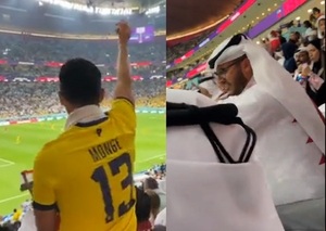 Se picó: Hincha ecuatoriano genera roncha en Catar - La Prensa Futbolera