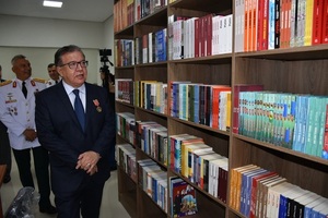 Escuela castrense agradece apoyo de la entidad Yacyretá