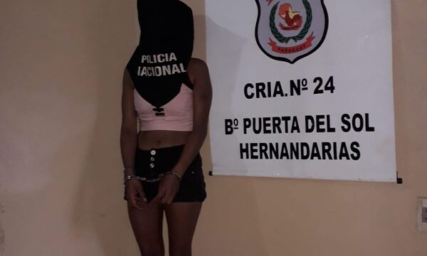 Detienen a mujer que integra banda de asaltantes