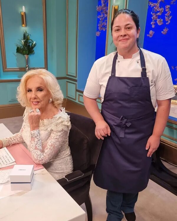 ¡La chef Euge Aquino estuvo con Mirtha Legrand! - Gente - ABC Color