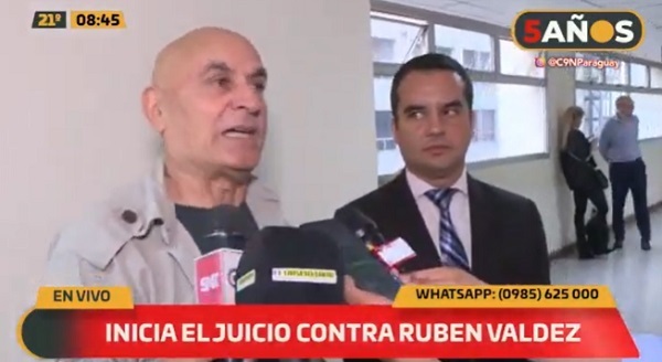 Inicia juicio oral contra excapitán de bomberos Rubén Valdez