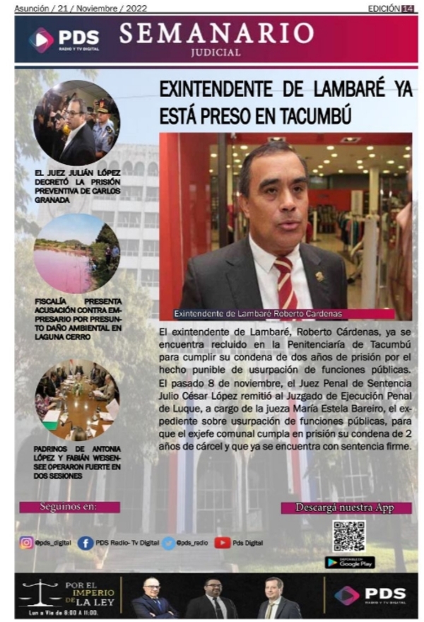 SEMANARIO EDICIÓN Nº 14 - PDS RADIO