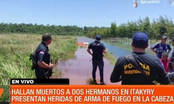 Hallan muertos a dos hermanos en Itakyry | Telefuturo