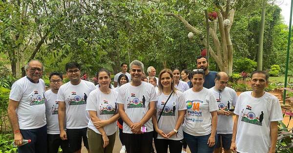 La Nación / Embajada de India lleva la bandera de la unidad nacional por medio del deporte