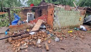 Temporal destroza viviendas en San Juan Bautista - Noticiero Paraguay