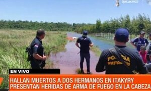 Hallan muertos a dos hermanos en Itakyry - Paraguaype.com