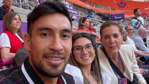 Crónica / Shirley y el "Chelo", a metros de Beckham en el Mundial