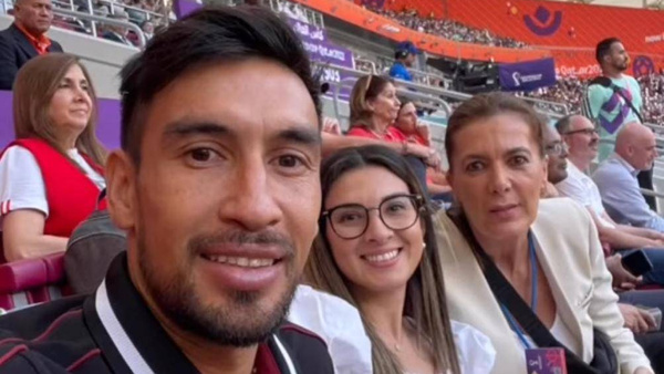Crónica / Shirley y el "Chelo", a metros de Beckham en el Mundial