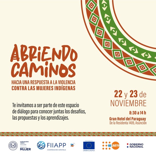 Mujeres indígenas de todo el país abordarán la violencia durante encuentro en Asunción