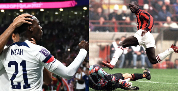 Tim Weah, un gol mundialista en el nombre del padre