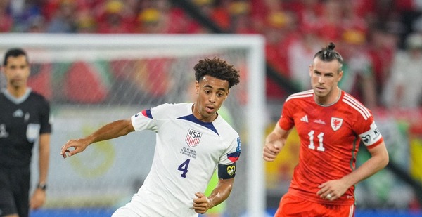 Estados Unidos y Gales igualaron en su debut en la Copa del Mundo - trece