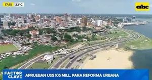Aprueban destinar más de USD 100 millones a la reforma urbana de Asunción