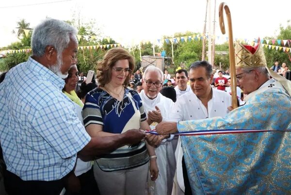 Santuario y sector privado se unieron para construir una capilla en asentamiento de Luque - Nacionales - ABC Color