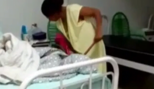 Video de madre indígena limpiando sala de hospital causa indignación - Noticiero Paraguay