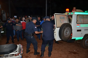 Ataque a puesto policial en Amambay deja tres policías heridos - Noticiero Paraguay