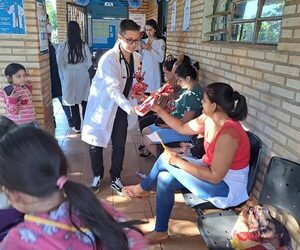 USF Santa Ana de Ciudad del Este, recuerda el día internacional de la eliminación de la violencia contra la mujer