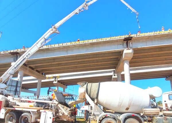 Preparan dovelas para hormigonados y atirantados del Puente Héroes del Chaco
