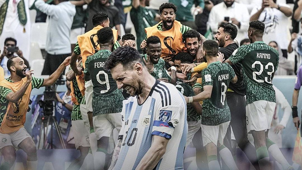 Crónica / [VIDEO] ¡Arabia Saudita le dio su teté a Argentina en pleno debut en el Mundial!