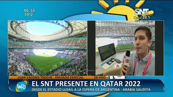 Qatar 2022: Así se vive la previa de Arabia Saudita vs Argentina - SNT