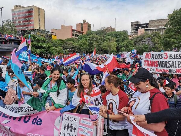 Grupos provida y profamilia vuelven a marchar contra el plan de transformación educativa - Unicanal
