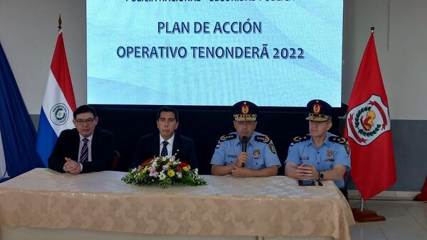 Policía Nacional adelanta operativo Tenonderã para prevenir delitos