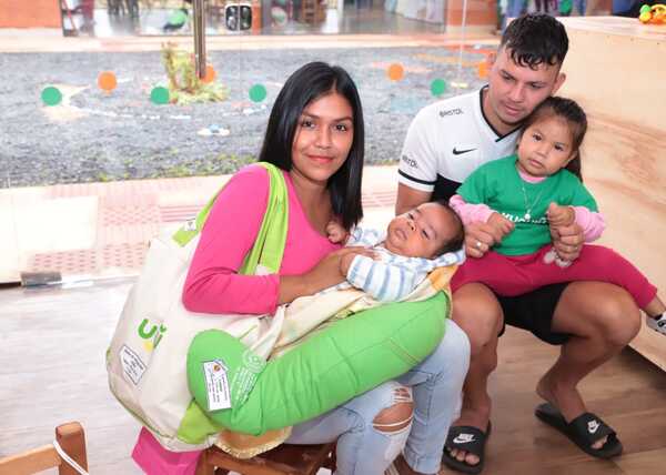 Se habilitó en Ñemby nuevo espacio de desarrollo infantil en el marco de la estrategia Kunu'u - .::Agencia IP::.
