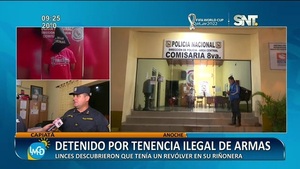 Detenido por tenencia ilegal de armas en Capiatá - SNT