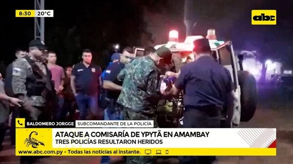 Ataque a comisaría de Ypytã en Amambay - ABC Noticias - ABC Color