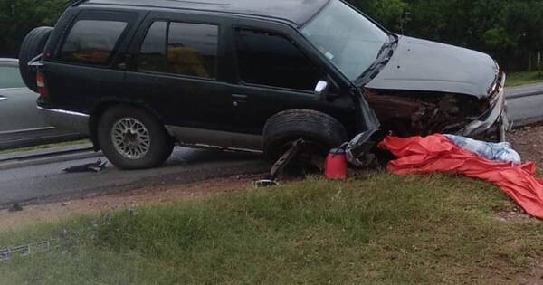 La Nación / Grave accidente en Limpio deja tres personas heridas