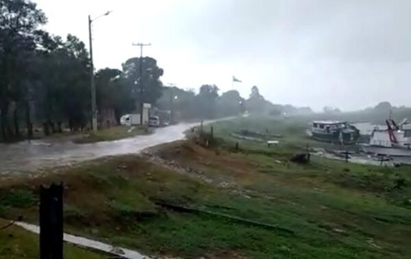 Fuertes lluvias llegaron al Chaco Central el pasado fin de semana afectando a diversas comunidades