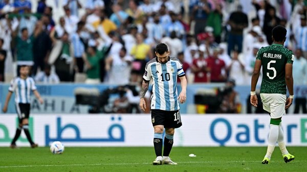 La racha invicta de Argentina duró 1.239 días