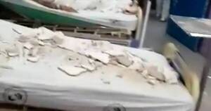 La Nación / Directora de infraestructura de IPS desconocía caída de techo en sala de internados